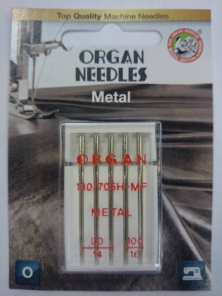Bilde av Organ symaskinnåler - 5 st., Metall 90-100