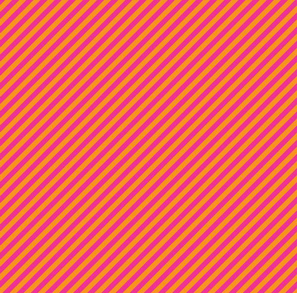 Bilde av Stripes - 6 mm diagonale striper pink-oransje