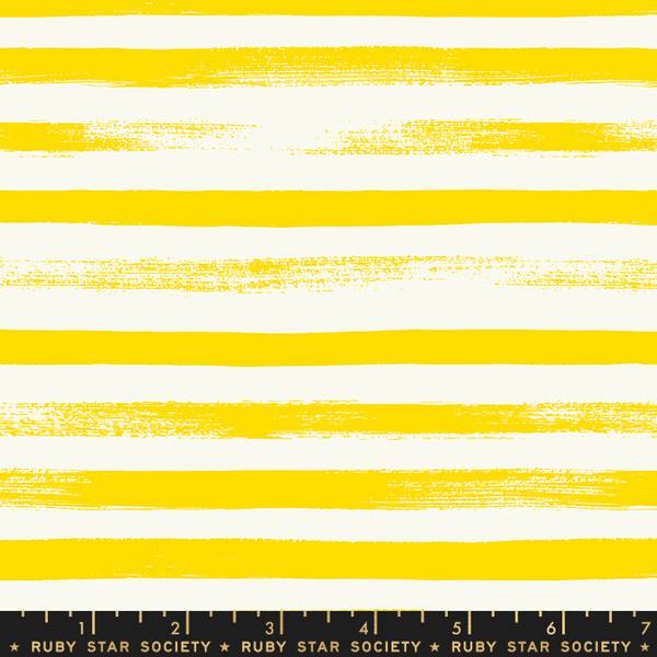 Bilde av Pop & Zip - 1 cm striper - gul-offwhite