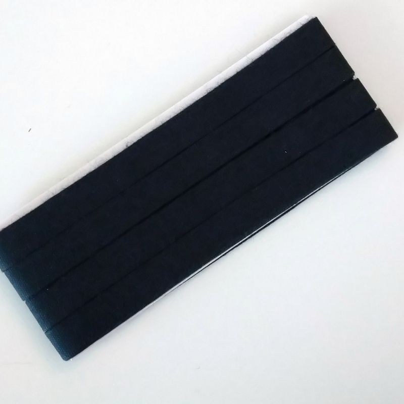 Bendelbånd, 10 mm - sort, 5 m