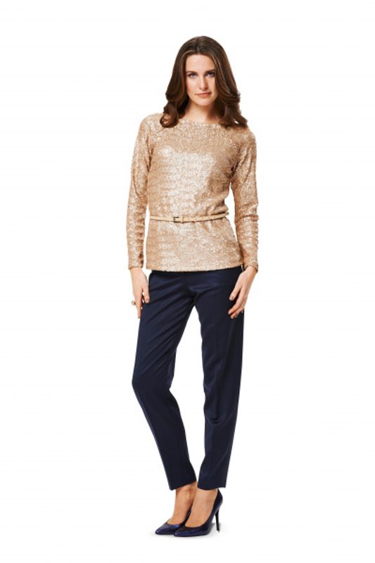 6990 - Burda - Shirt, lang t-skjorte