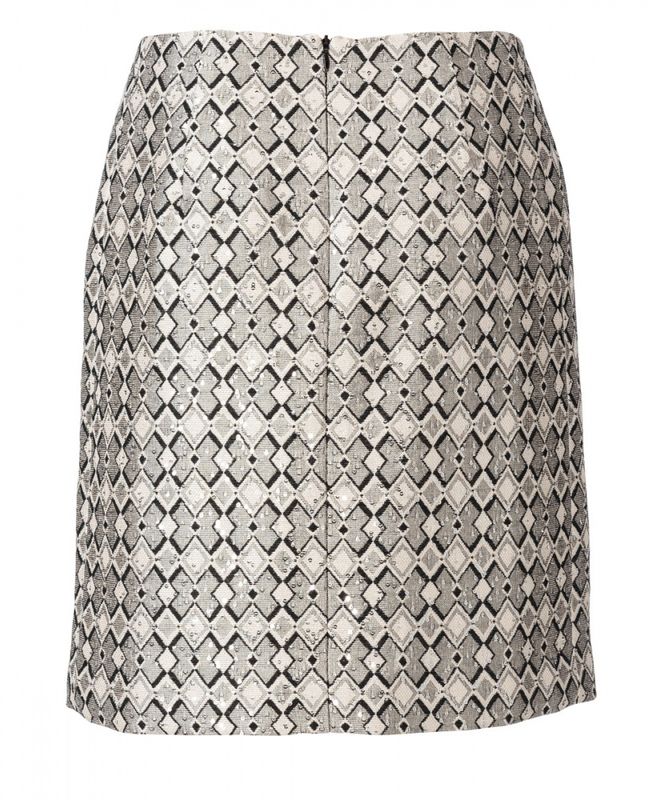 6181 - Burda - smal skjørt m sidepanel