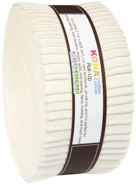 Bilde av Jelly Roll - Kona Cotton Snow - egghvit