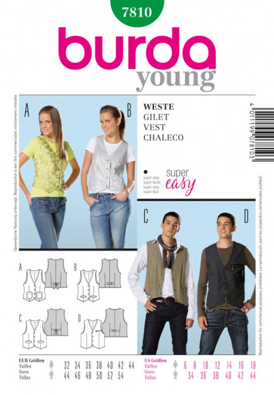 7810 - Burda - Vest