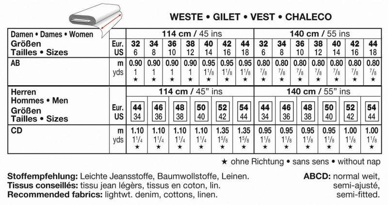 7810 - Burda - Vest