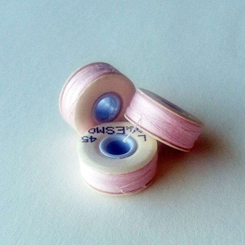 6 st Signature, lysrosa, 50m, 40WT cotton