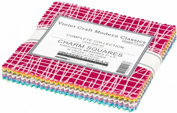 Bilde av Charm Pack - Violet Craft Modern Classics