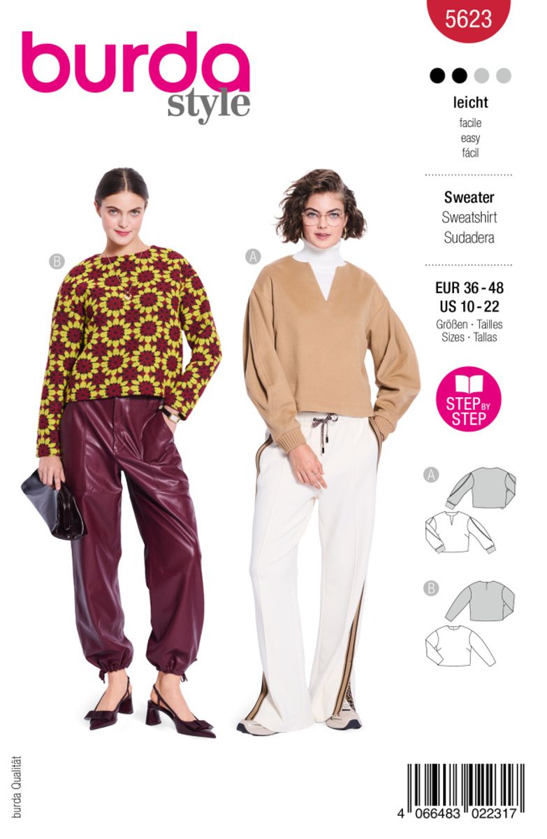 5623 - Burda - genser