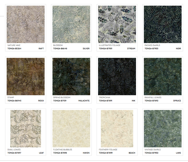 Bilde av Batikk Charm Pack - Canyon, 40 st
