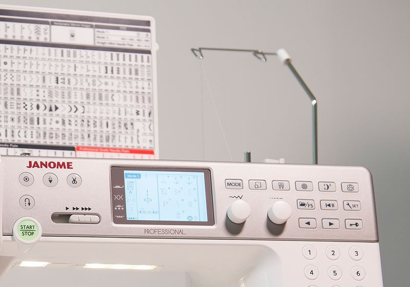 Demomaskin! Janome MC 6700P symaskin