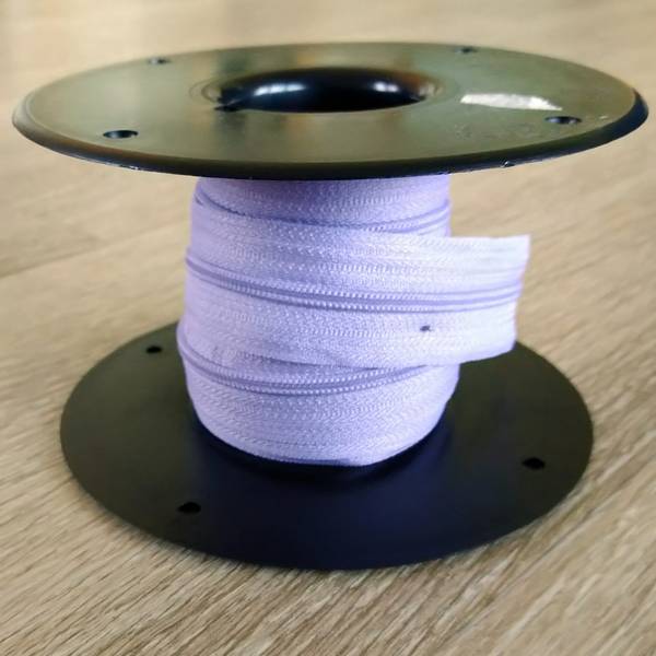 Bilde av Spiralglidelås - 4 mm metervare - lyslilla