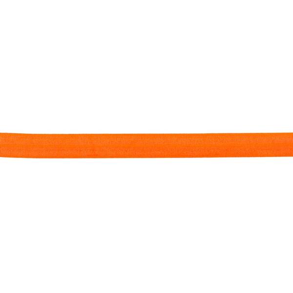 Bilde av FOE - Foldeelastikk, 15 mm - neon oransje
