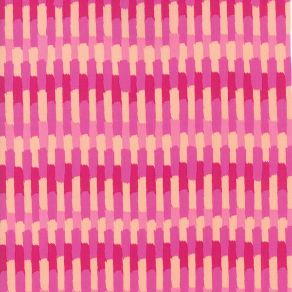 Bilde av Painted Garden - 1 cm pink-rosa strekmønster