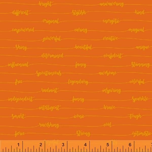 Bilde av Good Vibes Only - 6 mm skrift på oransje