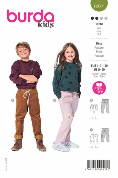 Bilde av 9271 - Burda - bukse