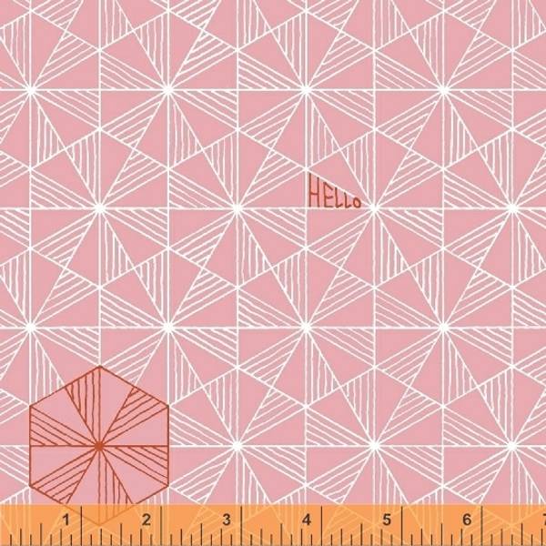 Bilde av Good Vibes Only - 2 cm trekanter på rosa