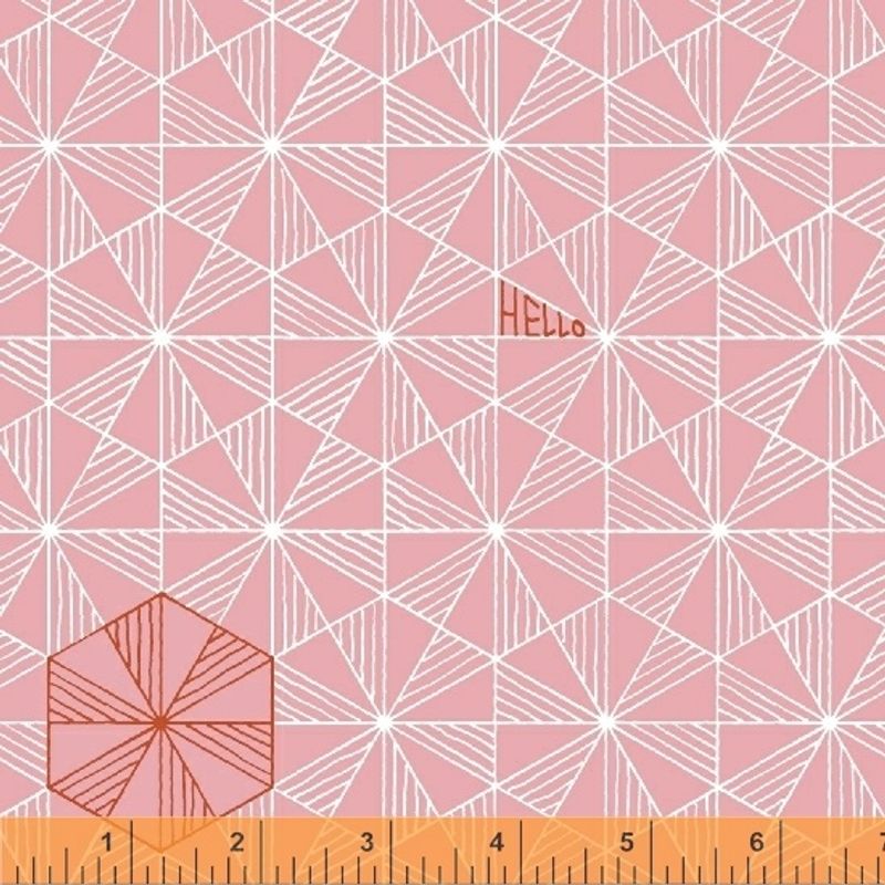 Good Vibes Only - 2 cm trekanter på rosa