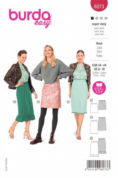Bilde av 6073 - Burda - skjørt