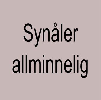 Hovedbilde Allminnelige synåler