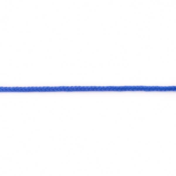 Bilde av Snor, rund, 5 mm - koboltblå