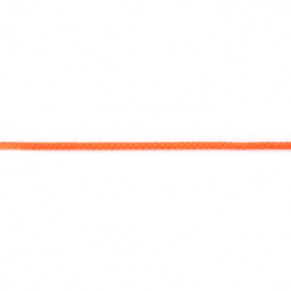 Bilde av Snor, rund, 5 mm - oransje