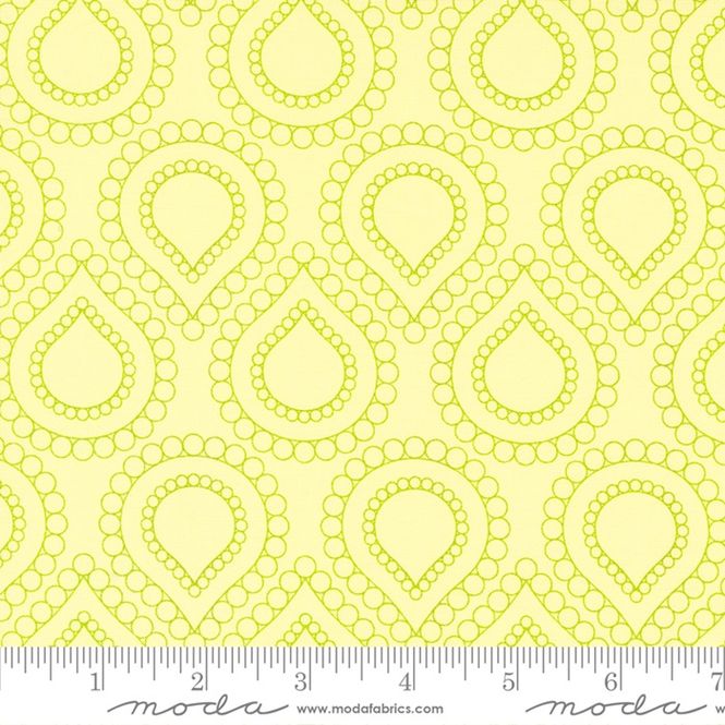 Hovedbilde Rainbow Sherbet - 5 cm dråpe - gulgrønn