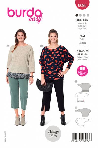 Bilde av 6098 - Burda - genser