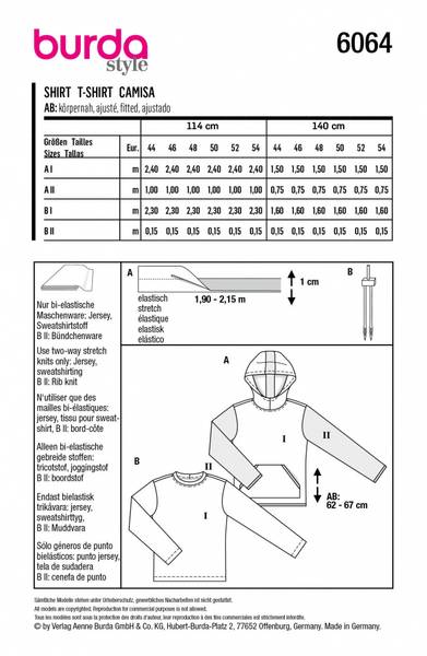 Bilde av 6064 - Burda - genser