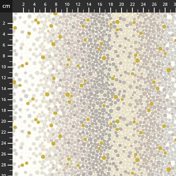 Bilde av Noble Menagerie - 5-8 mm prikker ombre grå-hvit