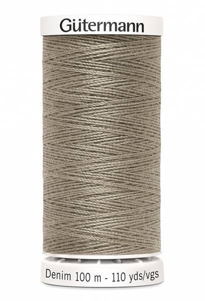 Bilde av Denim - proff tråd - 100 m, gråbrun, fv. 2430