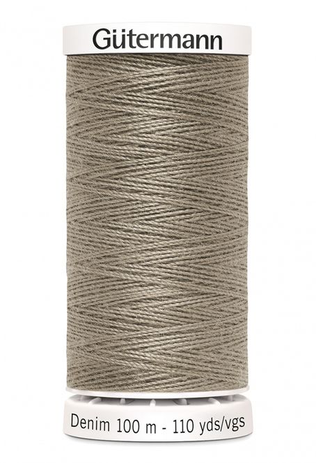 Hovedbilde Denim - proff tråd - 100 m, gråbrun, fv. 2430