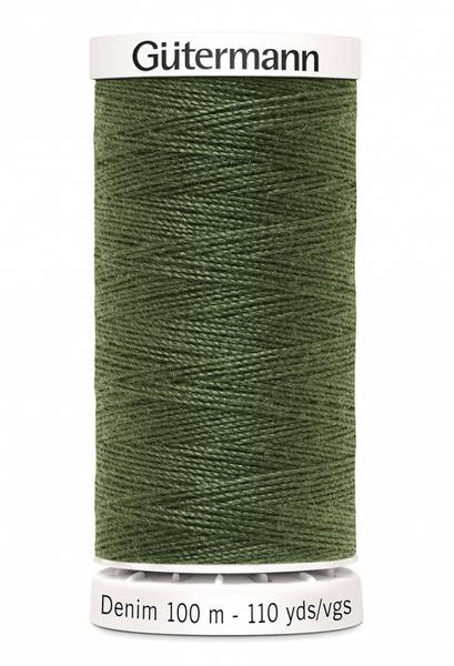 Bilde av Denim - proff tråd - 100 m, khaki, fv. 9250