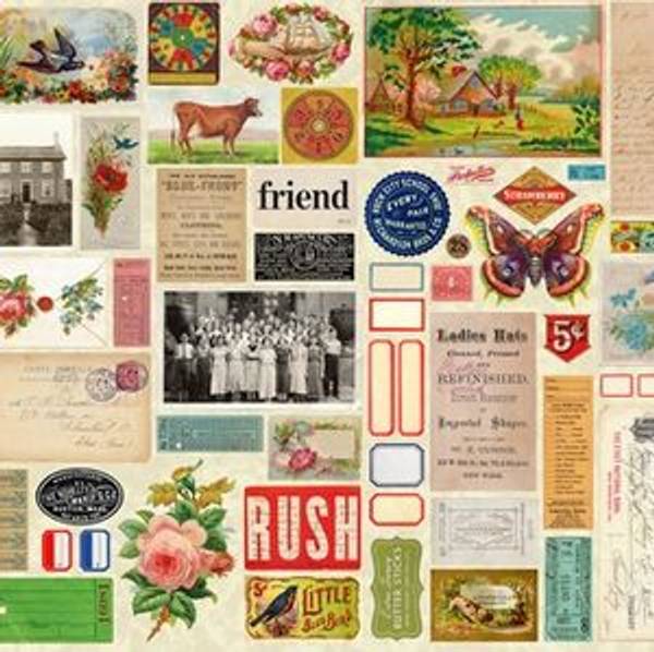 Bilde av Flea Market Mix - historiske motiver i farge