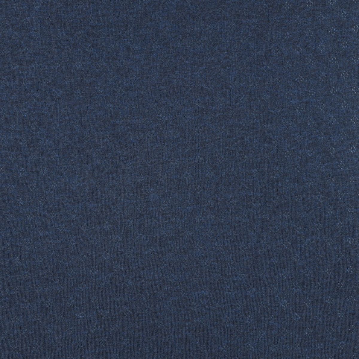 Pointelle Jersey - marine melange, fv. 020