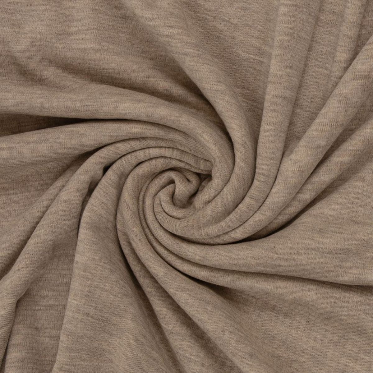 Merinoull jersey -  beige melert, fv. 1170