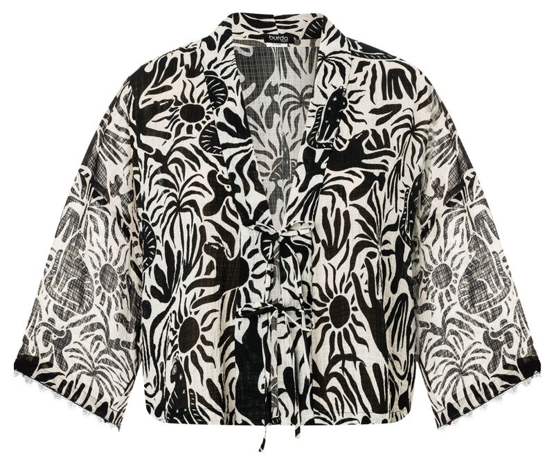 5720 - Burda - kimono, kort og lang