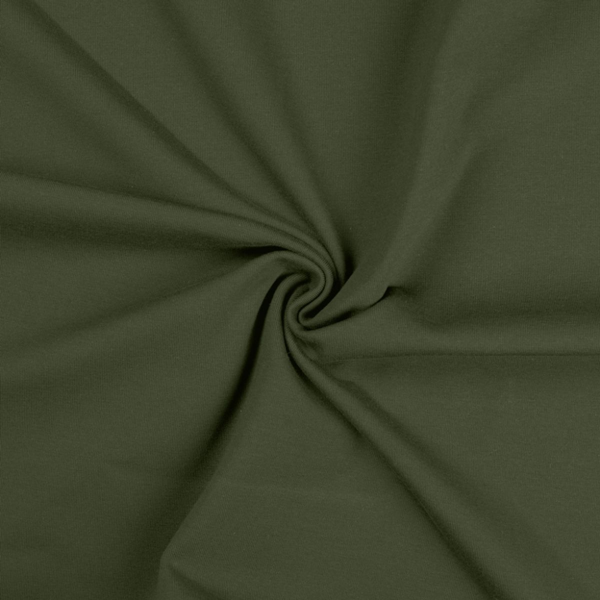 50 cm Bomullsjersey - Fv. 280, khaki