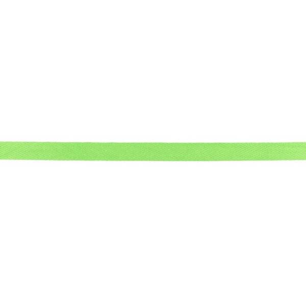 Bilde av Bendelbånd, twill tape - 15 mm - lime grønn