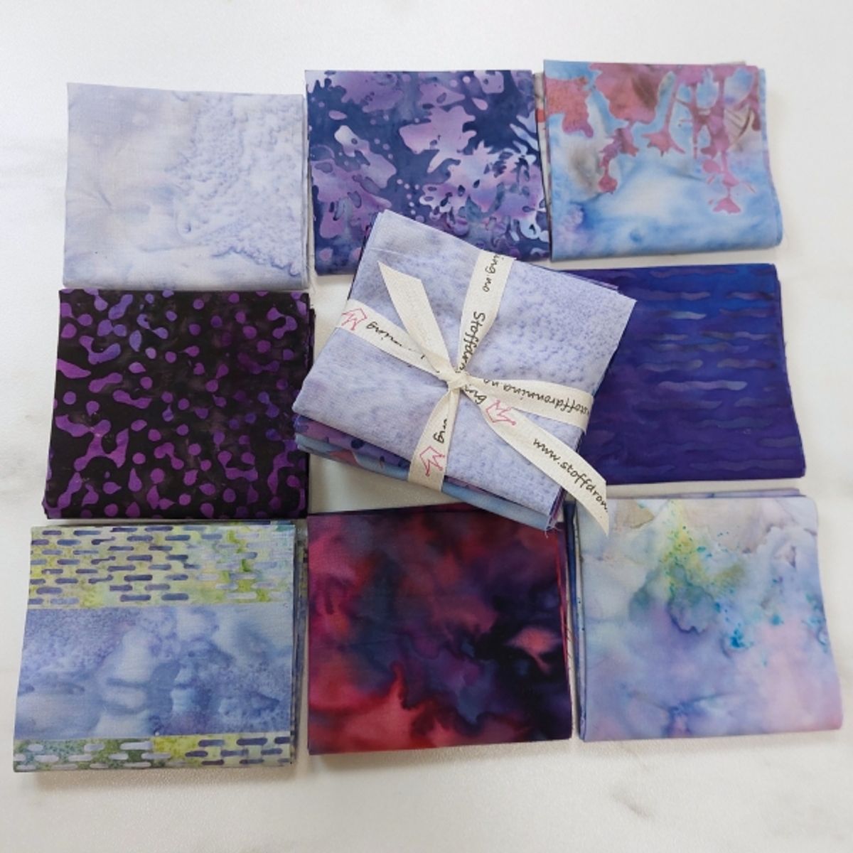 Happy Minis - batikk, lys & lilla