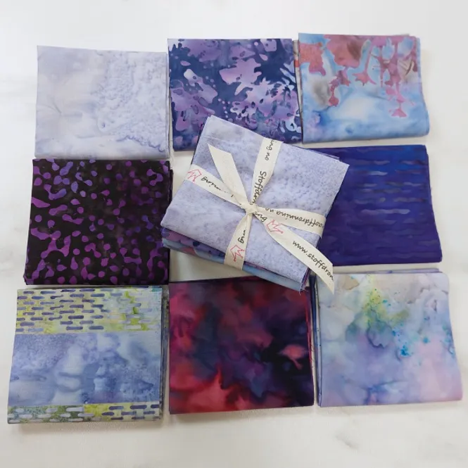 Hovedbilde Happy Minis - batikk, lys & lilla