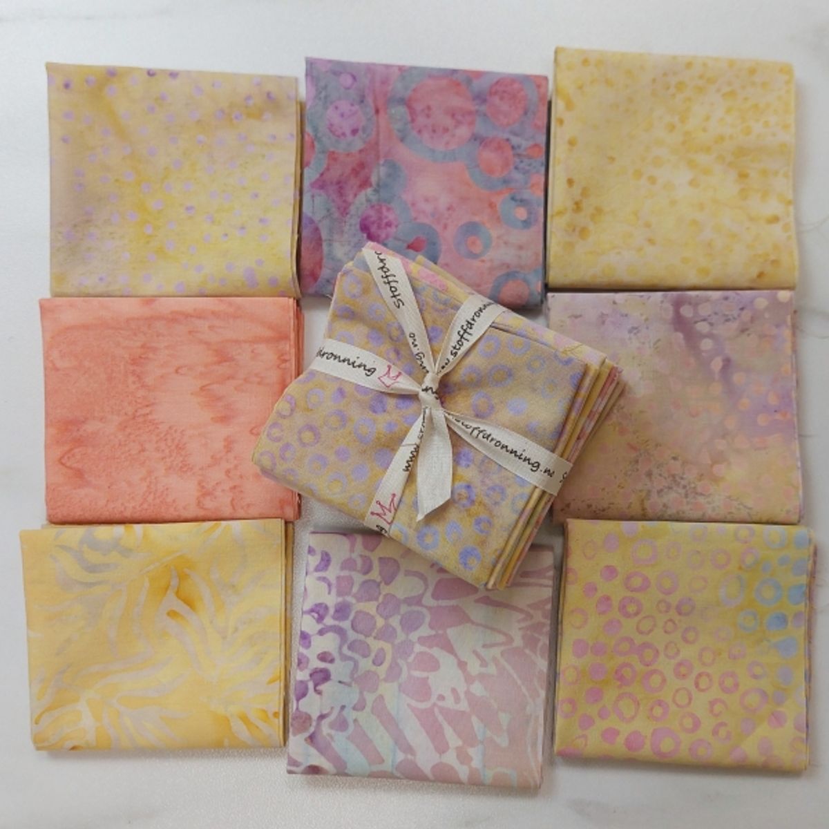 Happy Minis - batikk, sunrise