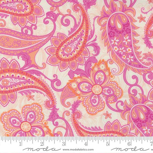 Bilde av Paisley Rose - 8 cm paisley på aprikos