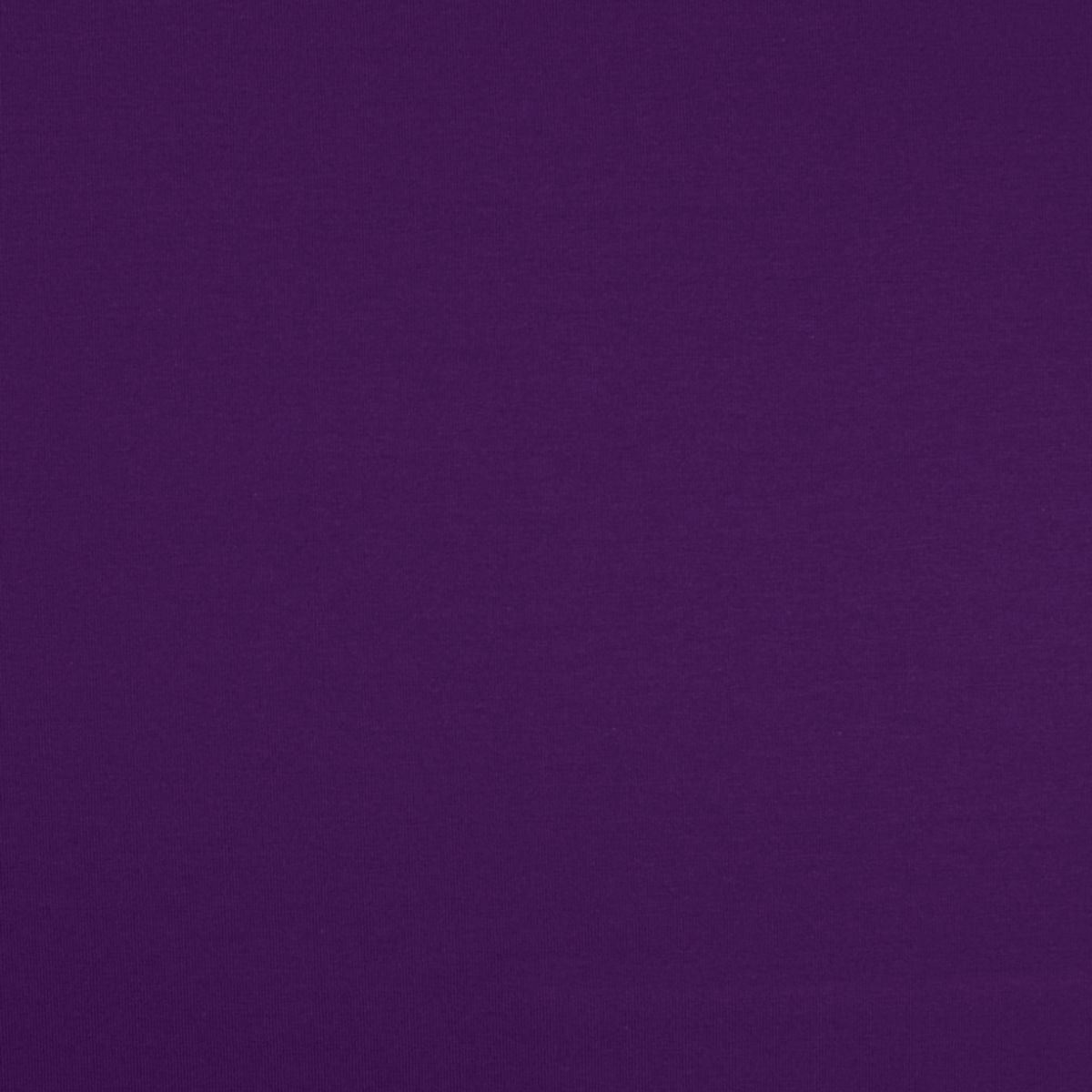 Bomullsjersey - Fv. 470, mørk lilla