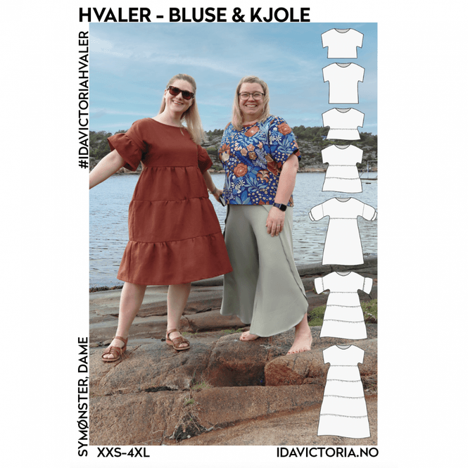Hovedbilde Ida Victoria - Hvaler bluse & kjole