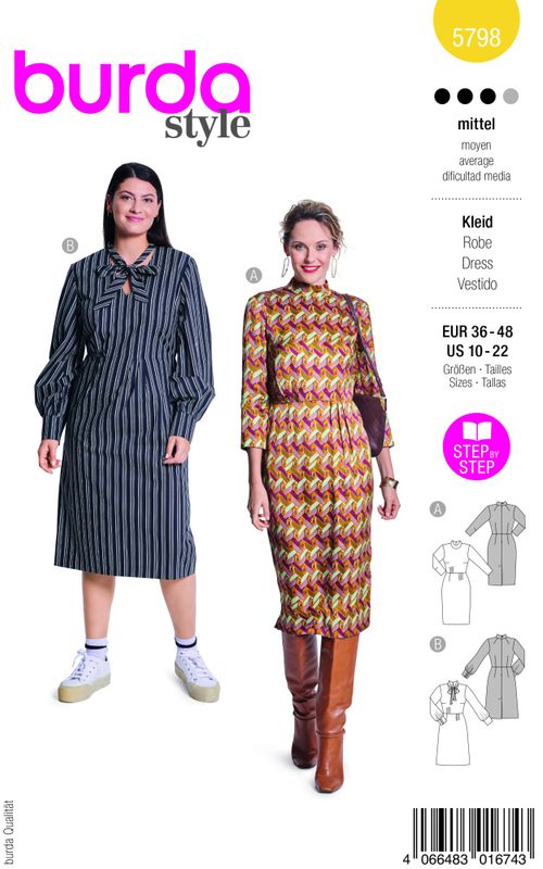 5798 - Burda - kjole