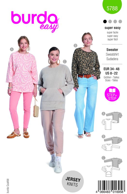 5788 - Burda - genser