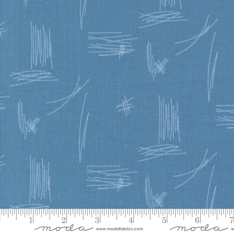 Bluish - stitches/ sting, dusblå