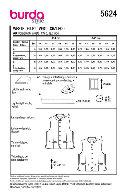 Hovedbilde 5624 - Burda - vest