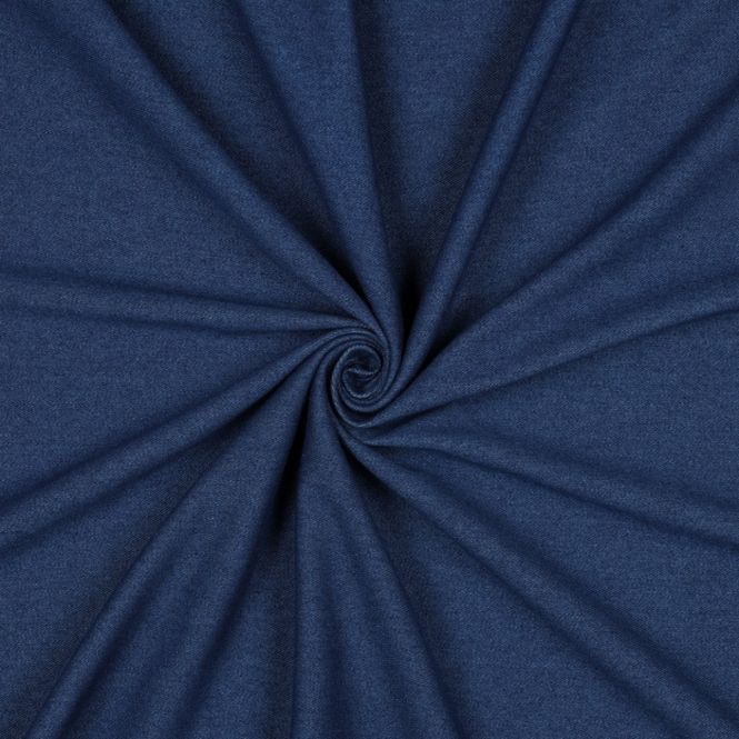 Hovedbilde 40 cm Denim Knit Twill blå - strikket dongeri
