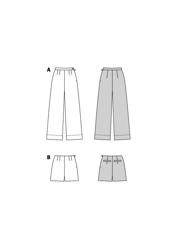 5898 - Burda - Bukse & shorts